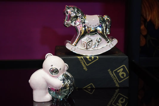 Coppia orso e cavallino